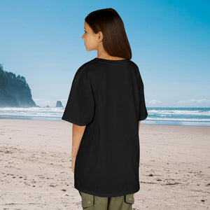 'Rock the Shore' Kids Heavy Cotton Tee - Cool Casual T-Shirt for Beach Lovers