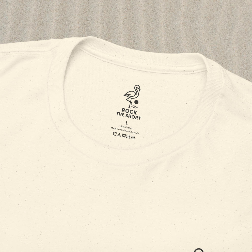 Cool Casual Unisex Heavy Cotton Tee - Perfect for Everyday Style - Flamingo Edition