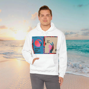 Rock the Shorts Unisex Heavy Blend™ Hooded Vibes Sweatshirt