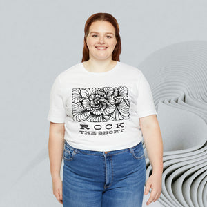 Fleur Rock the Short Unisex Jersey Short Sleeve Tee