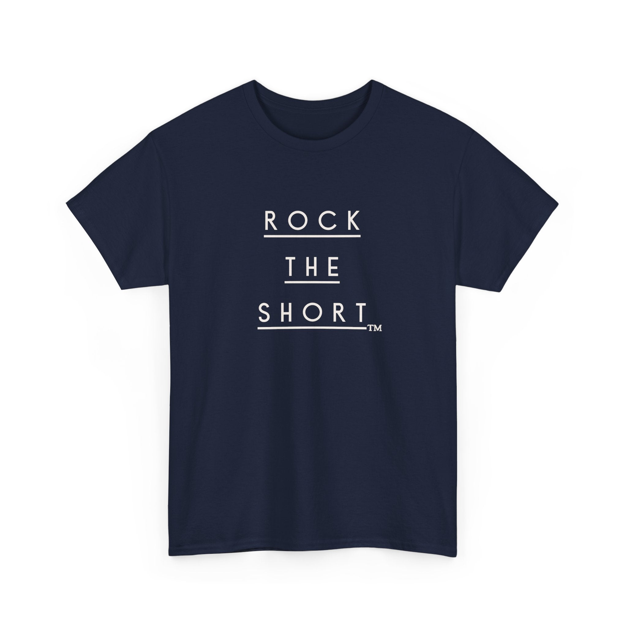 Rock the Short Unisex Heavy Cotton Tee - Casual Comfort for Everyday Life