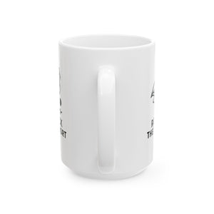 Flamingo Vibe Ceramic Mug - "Rock The Short" - Fun Beach Coffee Cup - Perfect Gift for Summer Lovers 15oz Flamingo Edition