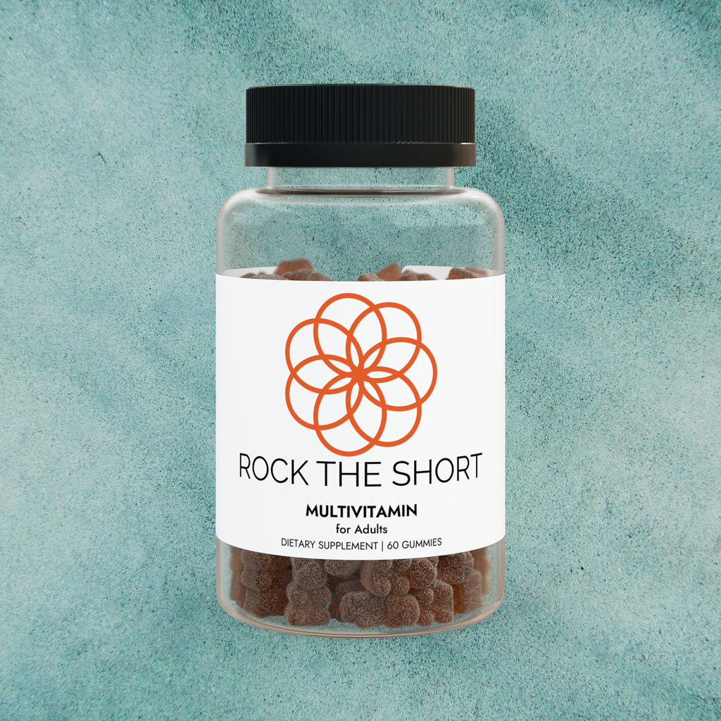 Rock the Short Multivitamin Gummies for Adults (60 Gummies)