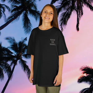 'Rock the Shore' Kids Heavy Cotton Tee - Cool Casual T-Shirt for Beach Lovers