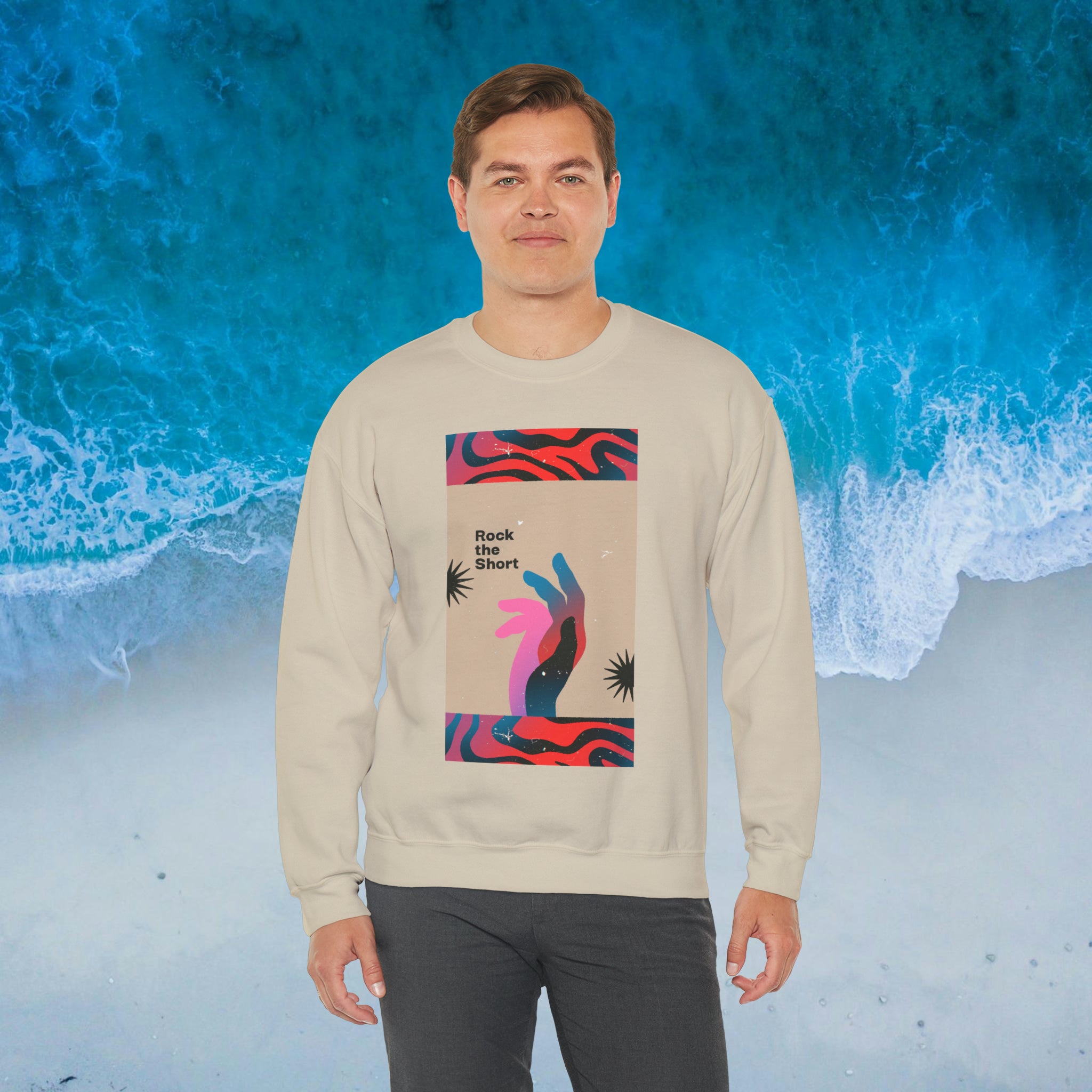 Rock the Short REACH Unisex Heavy Blend™ Crewneck Sweatshirt