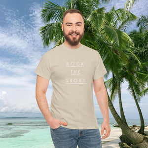 Rock the Short Unisex Heavy Cotton Tee - Casual Comfort for Everyday Life