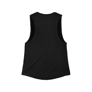 Rock the Short Women's Flowy Scoop Muscle Tank