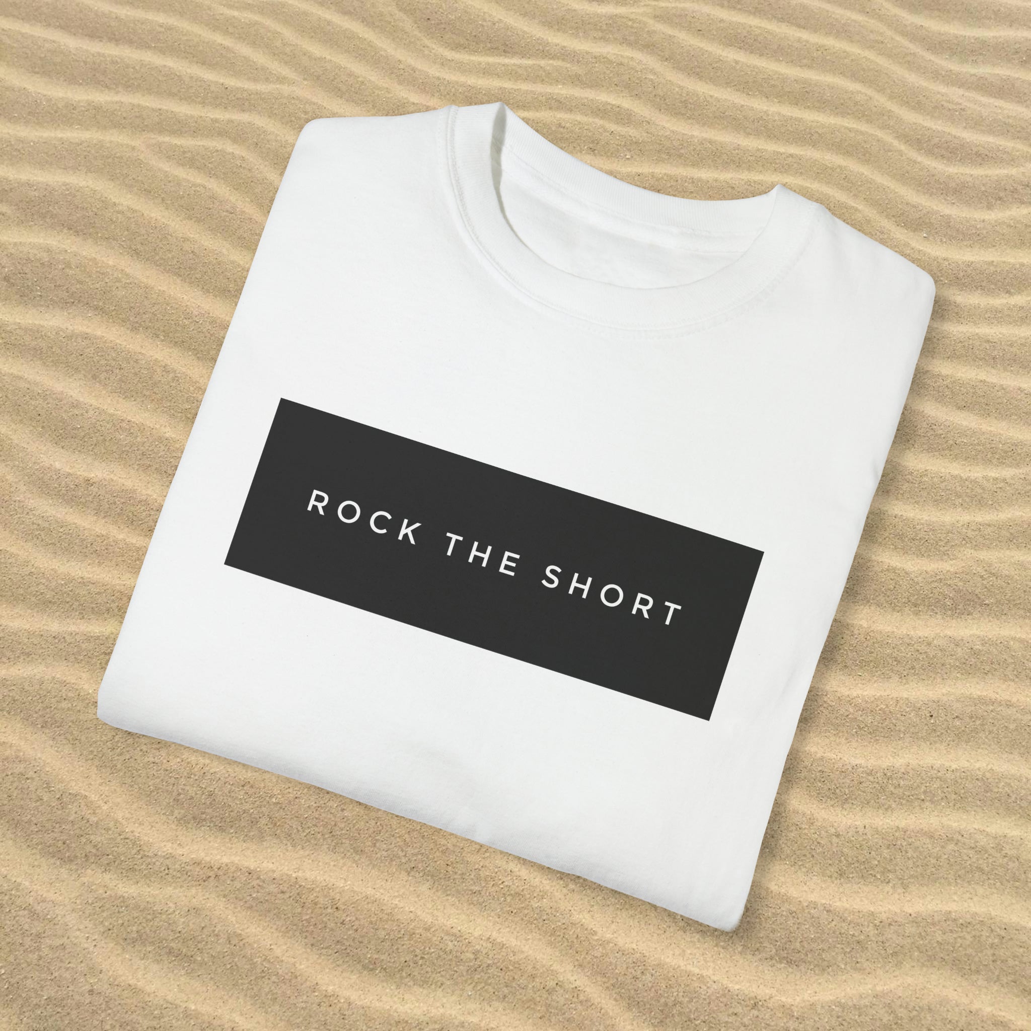 Basic Rock The Short Unisex Garment-Dyed T-shirt