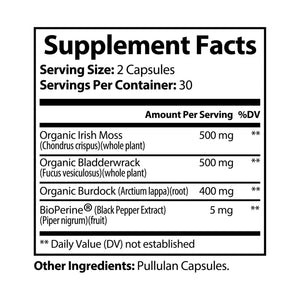 Rock the Short Sea Moss Supplement (60 Capsules)