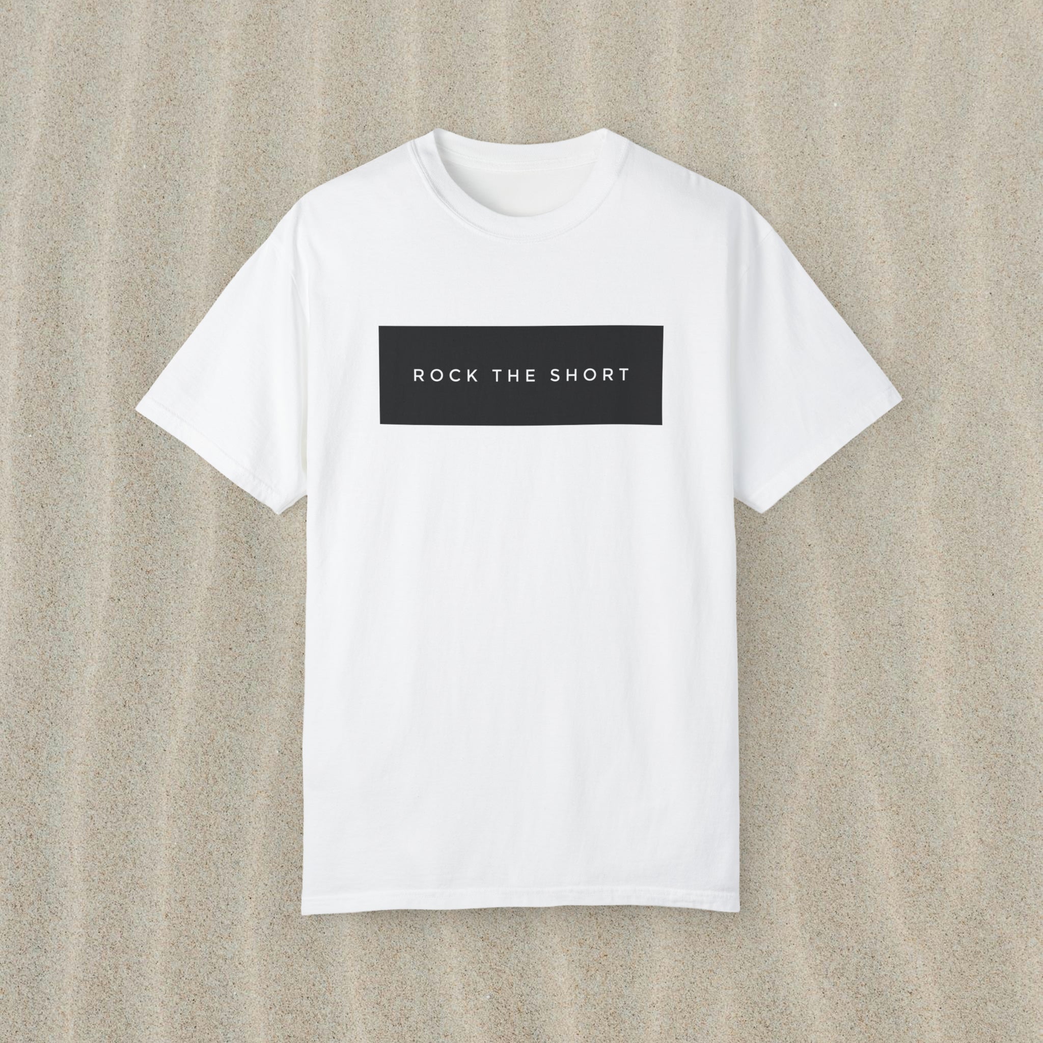 Basic Rock The Short Unisex Garment-Dyed T-shirt