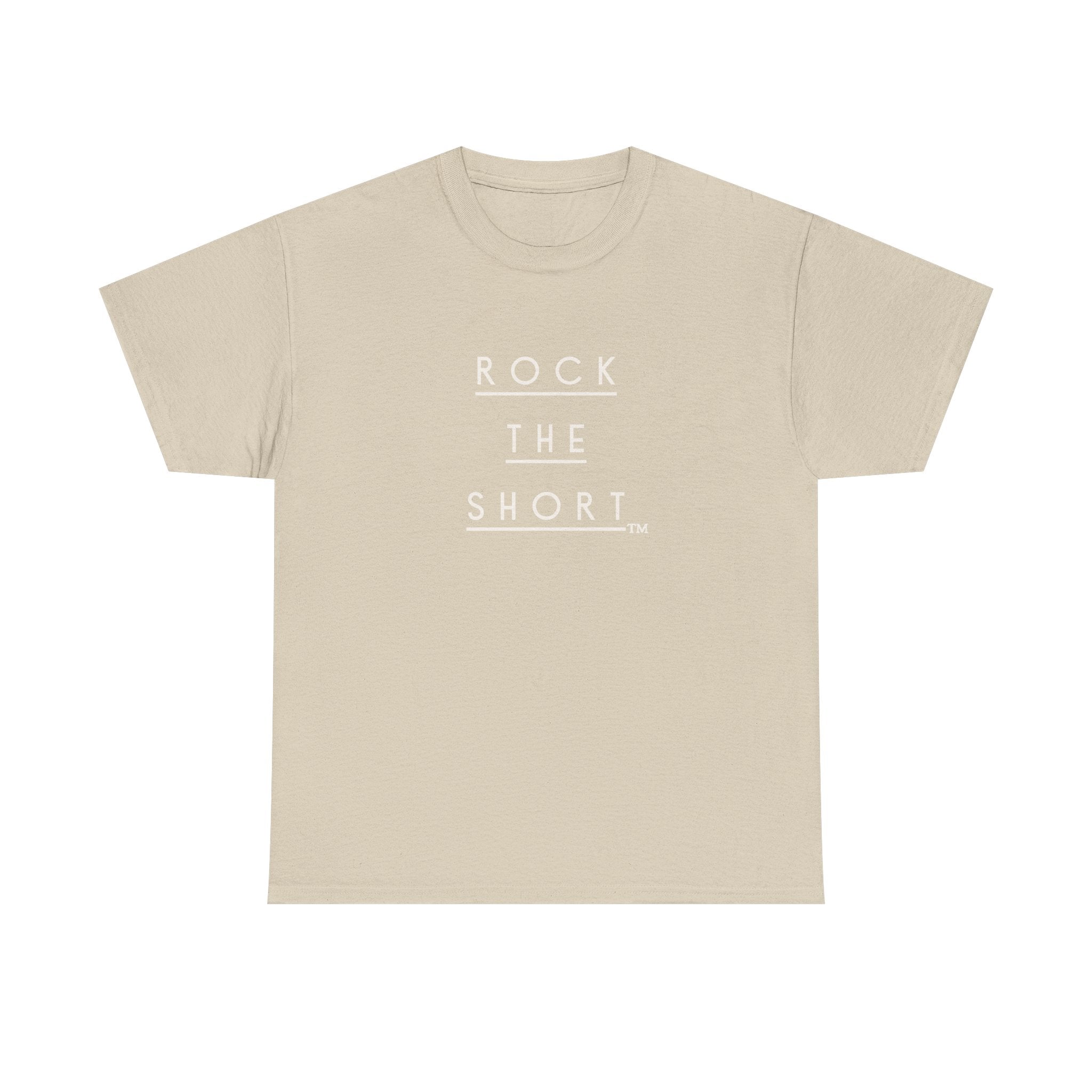 Rock the Short Unisex Heavy Cotton Tee - Casual Comfort for Everyday Life