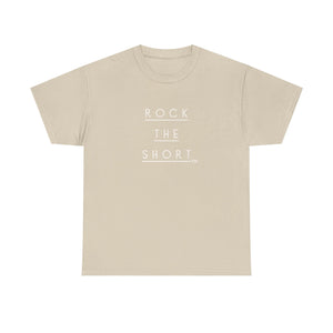 Rock the Short Unisex Heavy Cotton Tee - Casual Comfort for Everyday Life