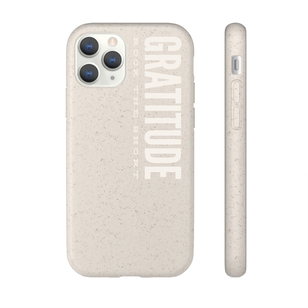 Gratitude Rock the Short Biodegradable Case