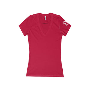 Women's Deep V-Neck Jersey Tee