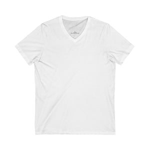 Unisex Jersey Short Sleeve V-Neck Tee