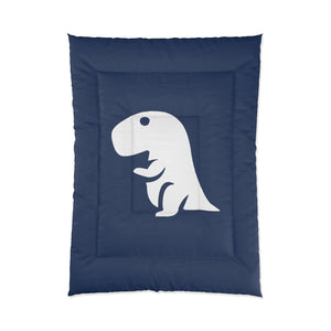 The Chompy Comforter White/Navy