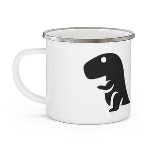 Rock the Short Chompy Enamel Camping Mug