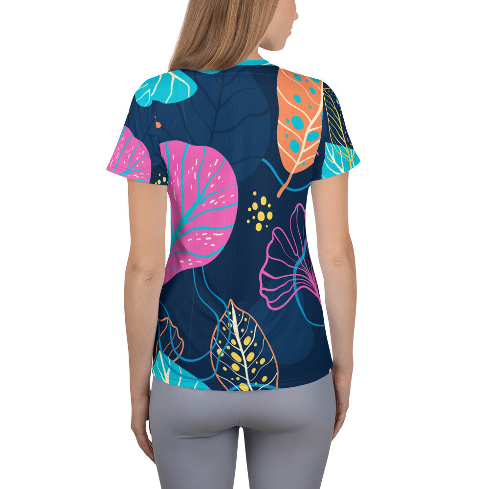 The Chompy Jungle Women's Athletic T-shirt