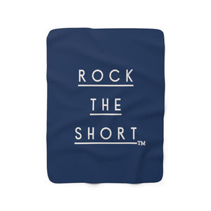 Rock the Short Sherpa Fleece Blanket