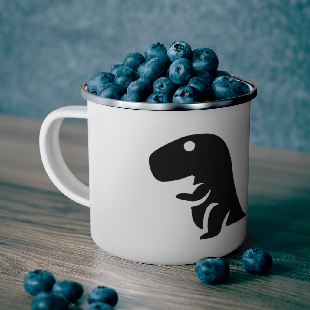 Rock the Short Chompy Enamel Camping Mug