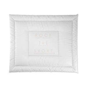 Bone White Rock the Short Comforter