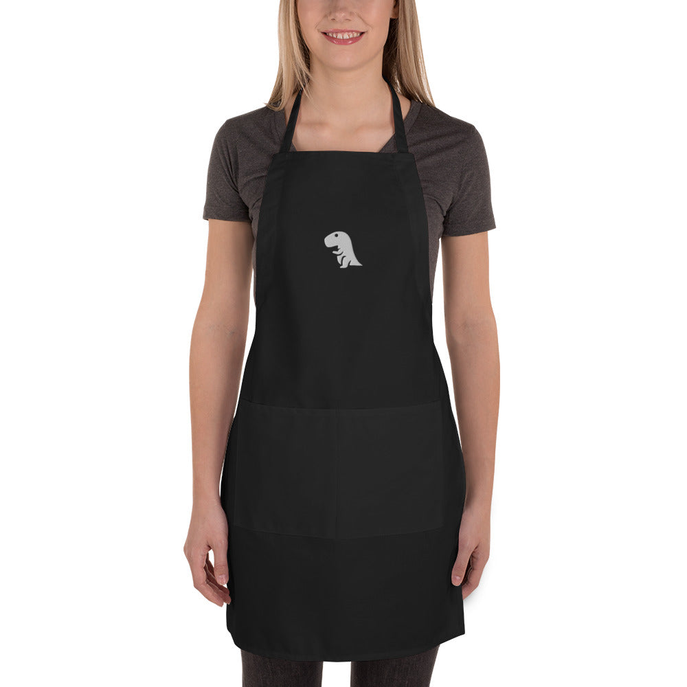Rock the Short Embroidered Apron