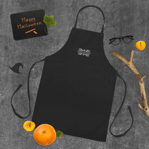 Elegant Chomp Chomp Chompy Embroidered Apron