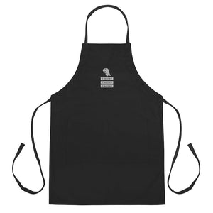 Chompy Steel Series Embroidered Apron