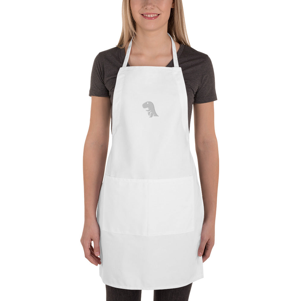 Rock the Short Embroidered Apron