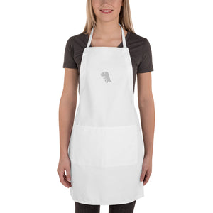 Rock the Short Embroidered Apron