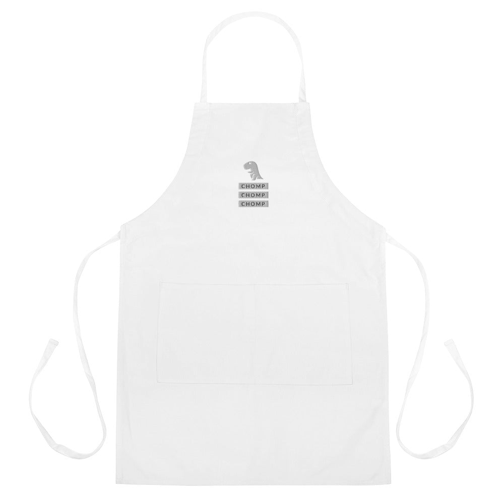 Chompy Steel Series Embroidered Apron