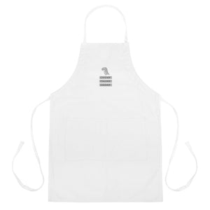 Chompy Steel Series Embroidered Apron