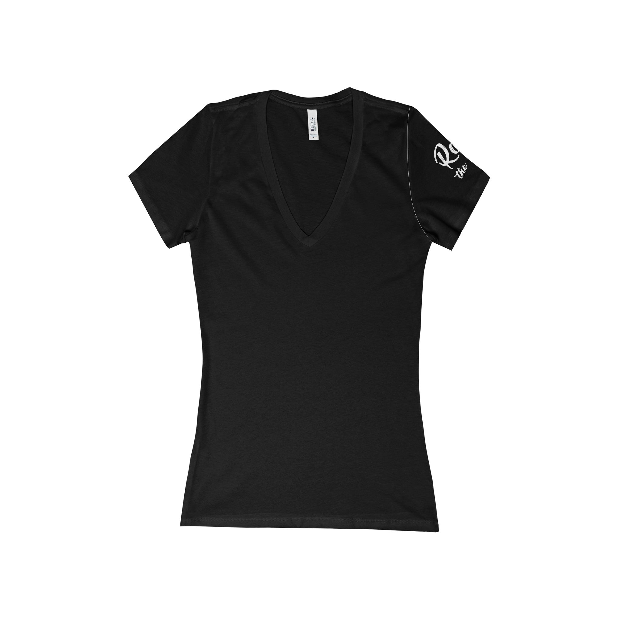 Women's Deep V-Neck Jersey Tee