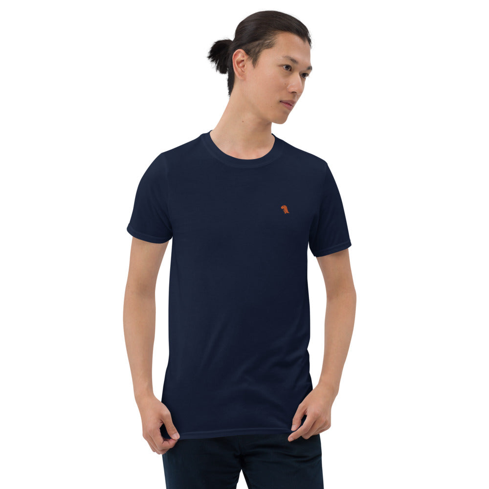 Chompy Embroidered Short-Sleeve Unisex T-Shirt