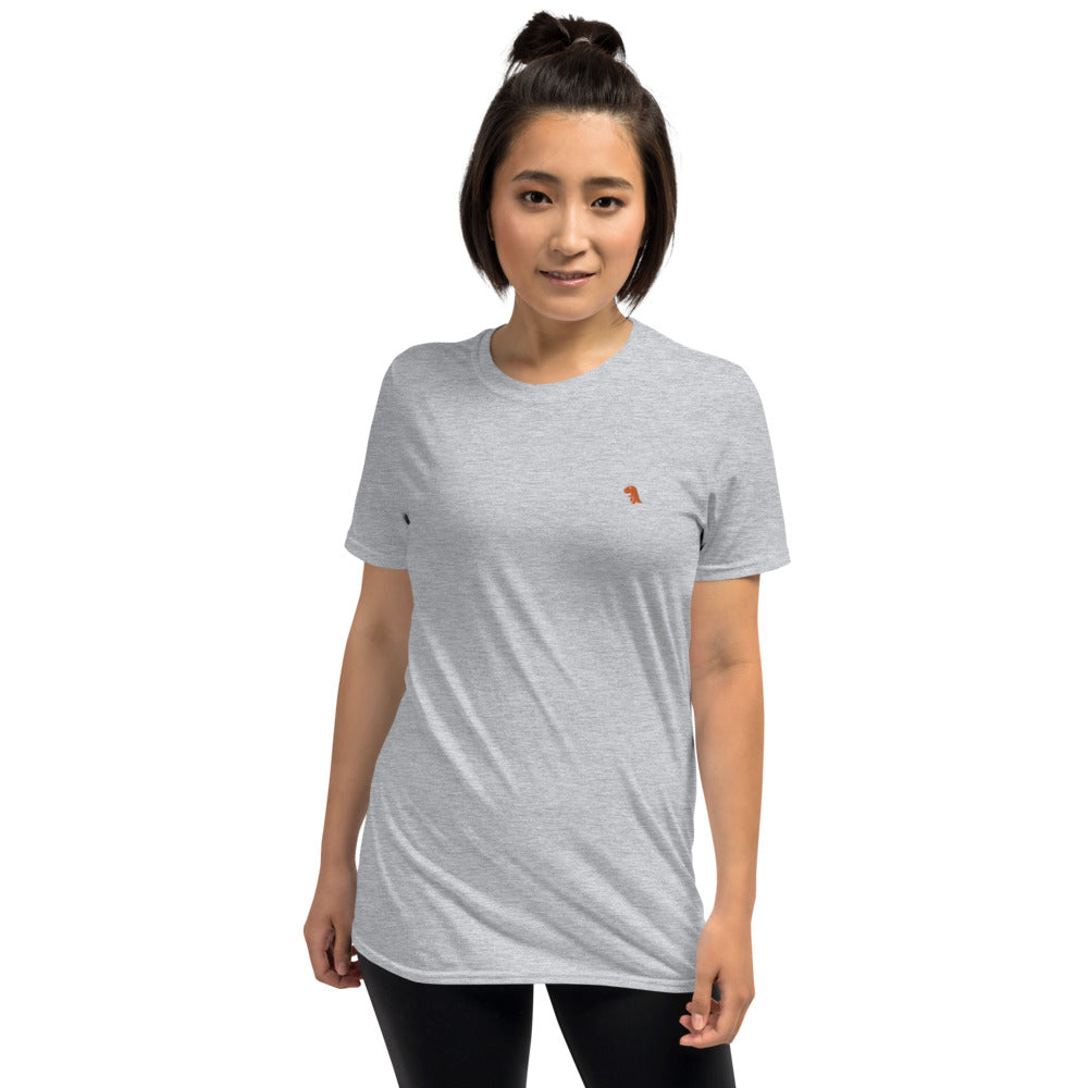 Chompy Embroidered Short-Sleeve Unisex T-Shirt