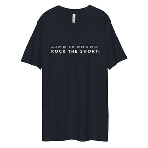 Life is Short Rock the Short premium viscose hemp t-shirt