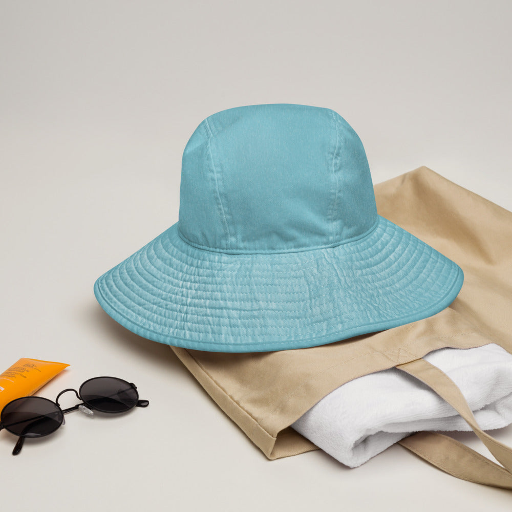 Rock the Short Wide brim bucket hat