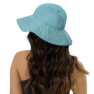 Rock the Short Wide brim bucket hat