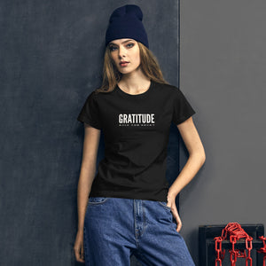 Gratitude short sleeve t-shirt