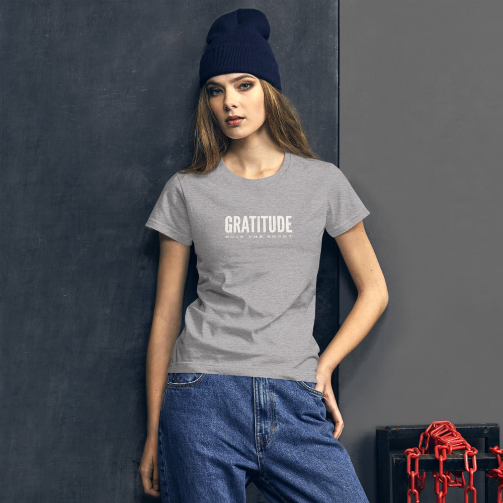 Gratitude short sleeve t-shirt