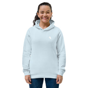 Spreading Good Vibes Women's eco fitted hoodie