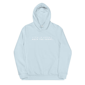 Life is Short Rock the Short Women's eco fitted hoodie