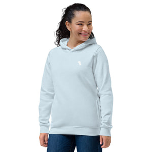 Spreading Good Vibes Women's eco fitted hoodie