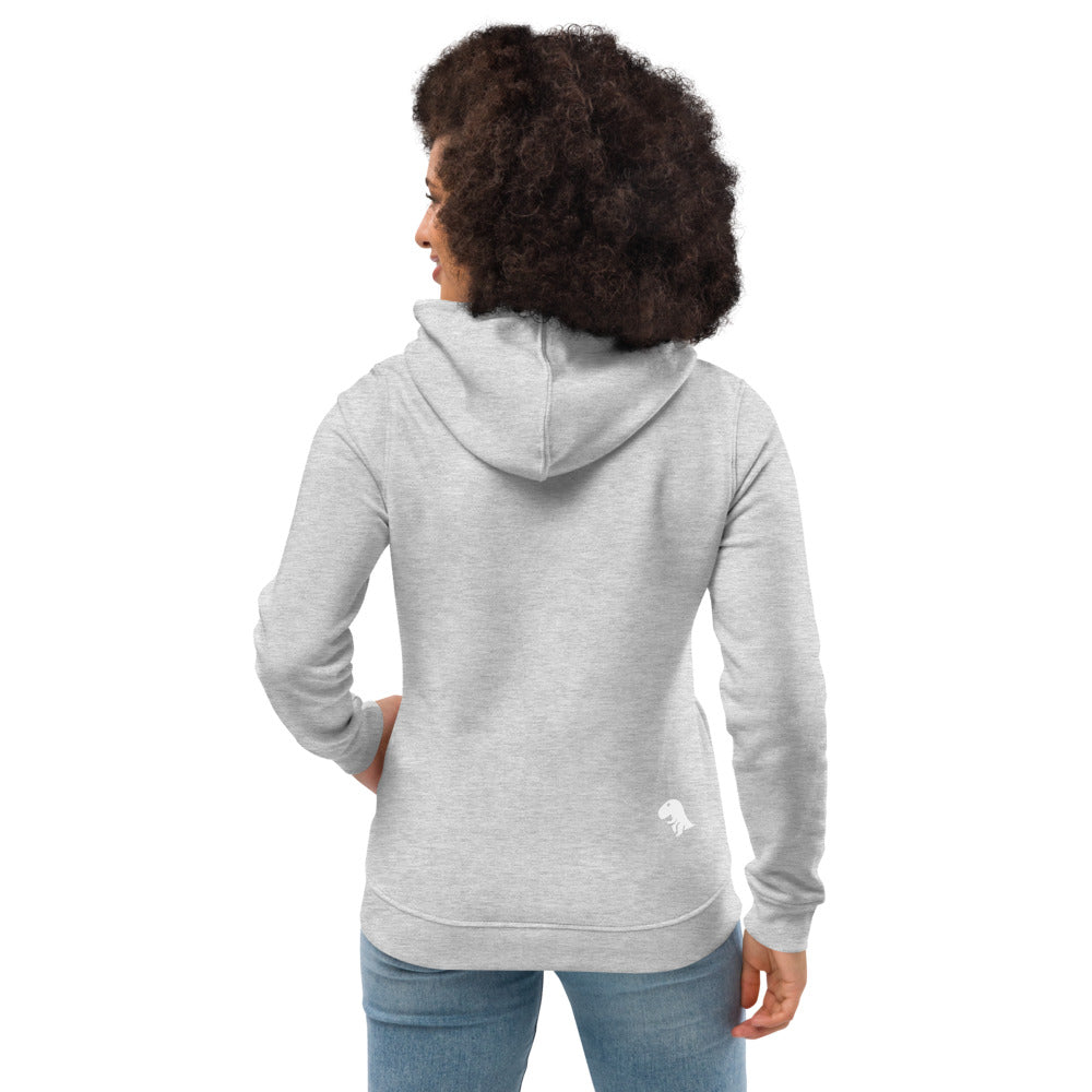 Life is Short Rock the Short Women's eco fitted hoodie