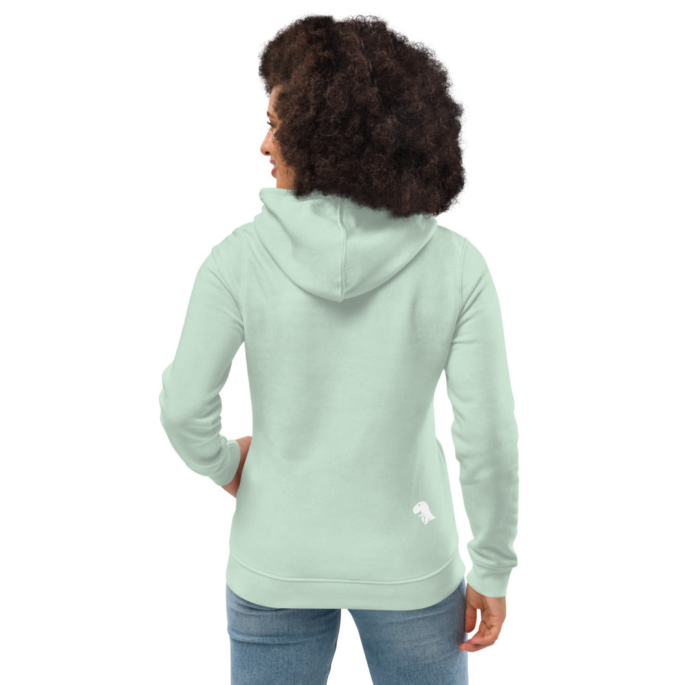 Life is Short Rock the Short Women's eco fitted hoodie