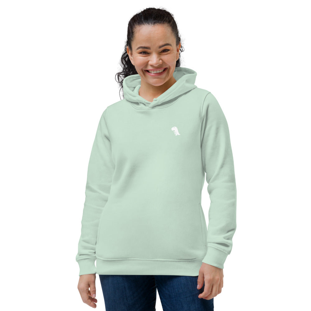 Spreading Good Vibes Women's eco fitted hoodie