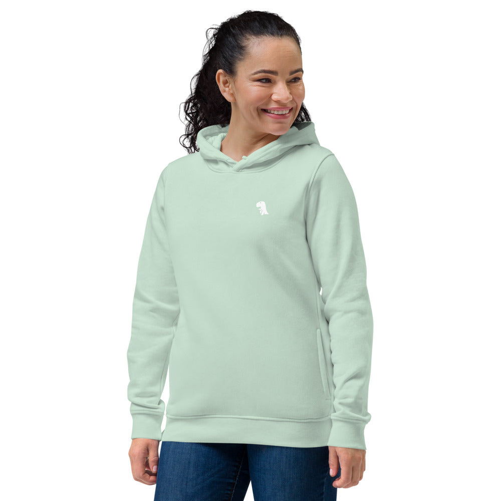 Spreading Good Vibes Women's eco fitted hoodie