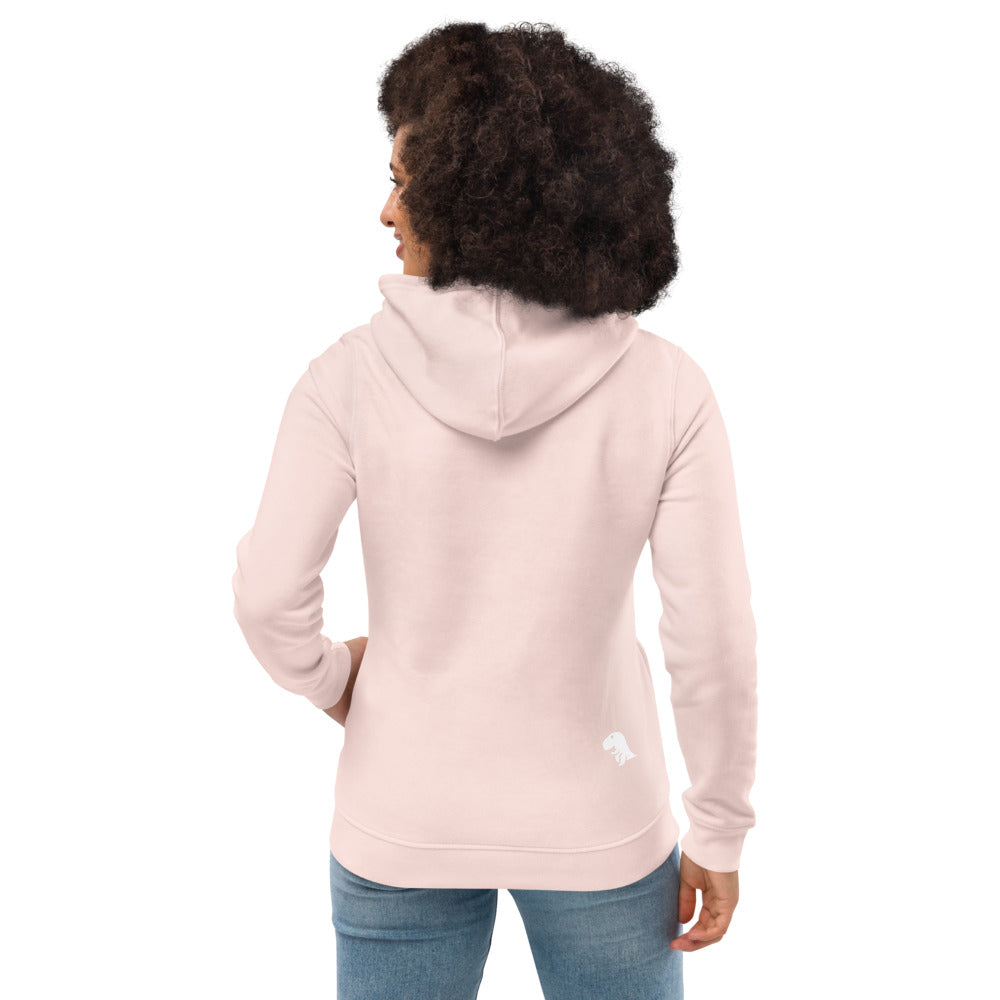 Life is Short Rock the Short Women's eco fitted hoodie