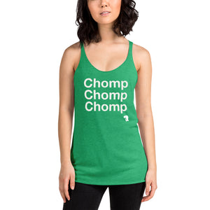 CHOMPY Talk Women's Racerback Tank