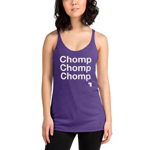 CHOMPY Talk Women's Racerback Tank